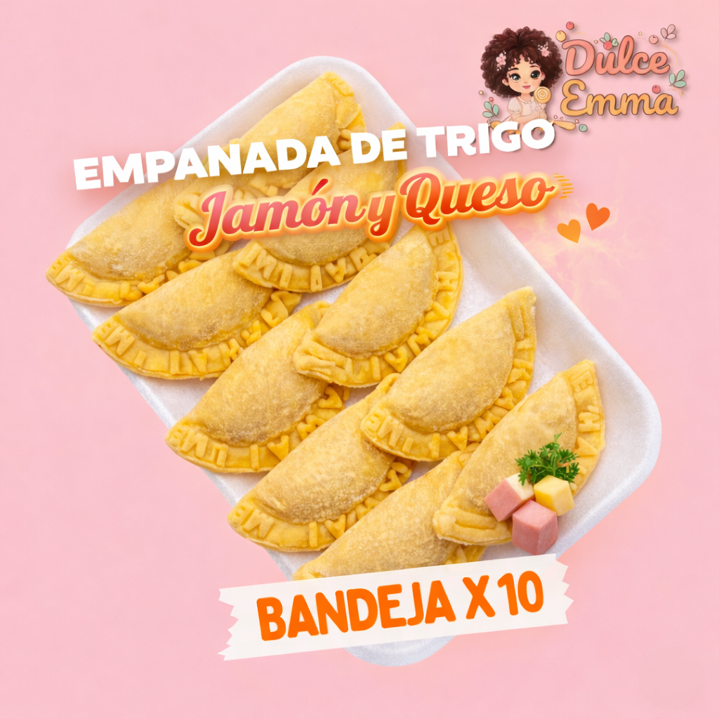 Empanadas de Trigo Jamon y Queso